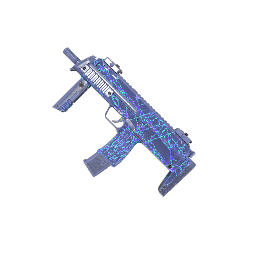 Blue Barbed M1911A1