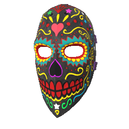 Day of the Dead Hockey Mask