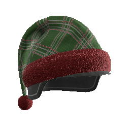 Green Plaid Holiday Tactical Helmet