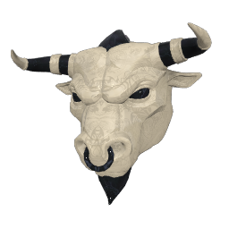 Ivory Minotaur Mask