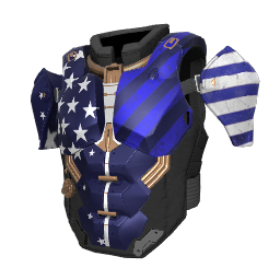 Patriotic Blue Tactical Armor