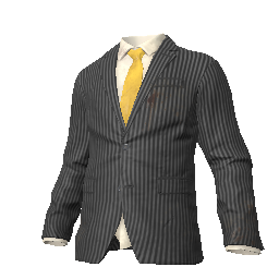 Pinstripe Suit Jacket