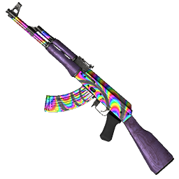 Rainbow Swirl AK-47