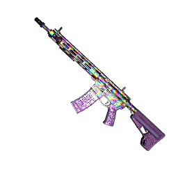 Rainbow Swirl AR-15