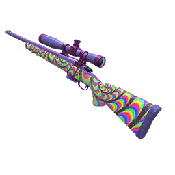 Rainbow Swirl Hunting Rifle