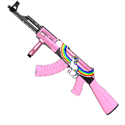 Rainbow Unicorn AK-47