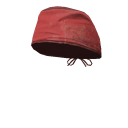 Red Scrubs Cap