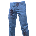 Blue Scrub Slacks