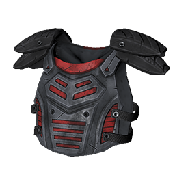 Skin: Gray and Red Armor