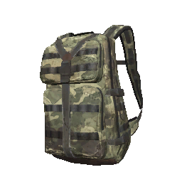 Green Camo Military Backpack