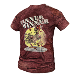 Skin: Hardcore Winner Winner Chicken Dinner Shirt