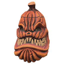 Worn Pumpkin Mask