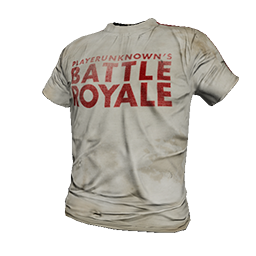 Skin: White Battle Royale T-Shirt