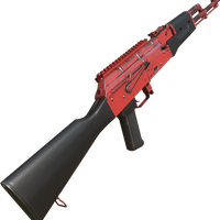 Akm Painted Red