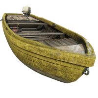 Fishing Boat Yellow Skin
