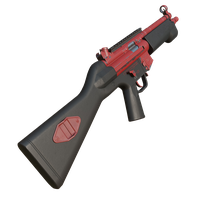 Mp5 Painted Red