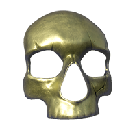 Skull Mask Gold