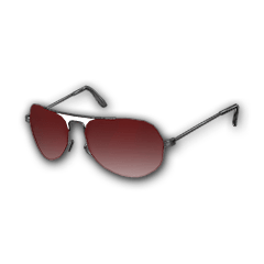 Aviator Sunglasses (Crimson)
