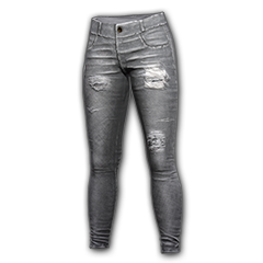 Distressed Jeans (Gray)