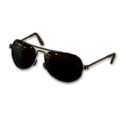 Golden Aviator Glasses