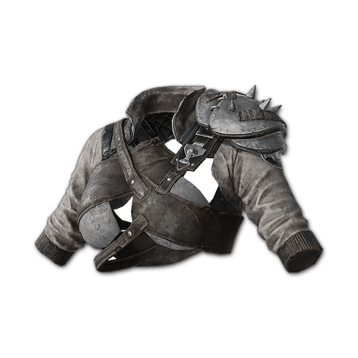 Hexadeathimal Top with Spiked Pauldron - PUBG - Survivors Rest