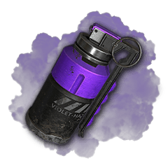 Purple Smoke Grenade