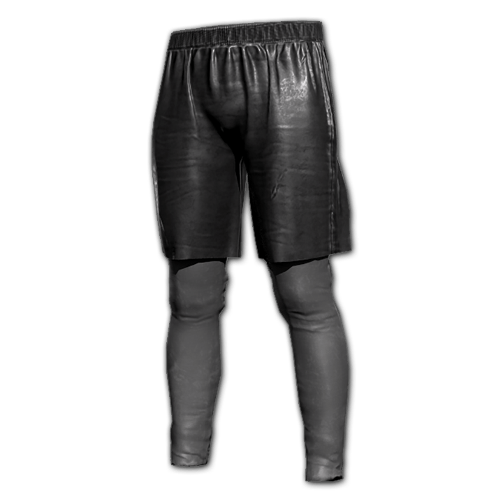 Shorts and Leggings (Black)