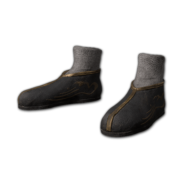 Water Print Shoes (Black)