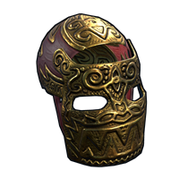 Legendary Gold Facemask