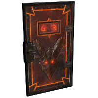 Molten Visage Armored Door