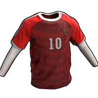 Rust Footballer Shirt