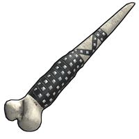 Studded Bone Knife